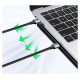 Ugreen cable USB cable - USB 3.0 5Gb/s 0.5m gray (US373)