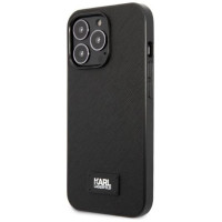 Karl Lagerfeld KLHCP13LSFMP2K iPhone 13 Pro / 13 6.1" hardcase black/black Saffiano Plaque