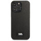 Karl Lagerfeld KLHCP13LSFMP2K iPhone 13 Pro / 13 6.1" hardcase black/black Saffiano Plaque
