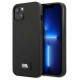 Karl Lagerfeld KLHCP13SSFMP2K iPhone 13 mini 5.4" hardcase black/black Saffiano Plaque