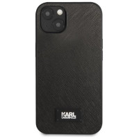 Karl Lagerfeld KLHCP13SSFMP2K iPhone 13 mini 5.4" hardcase black/black Saffiano Plaque