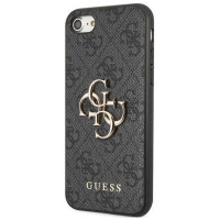 Guess GUHCI84GMGGR iPhone 7/8/SE 2020/ 2022 grey/grey hardcase 4G Big Metal Logo