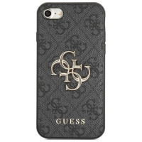 Guess GUHCI84GMGGR iPhone 7/8/SE 2020/ 2022 grey/grey hardcase 4G Big Metal Logo