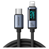 Joyroom Prism Series A16 Lightning / USB-C PD 20W 1.2m cable - black