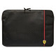 Ferrari Carbon&Smooth case for a 14" laptop - black