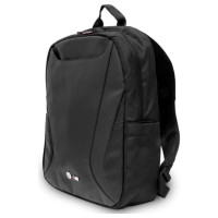 BMW Carbon&Leather Tricolor backpack for a 16" laptop - black