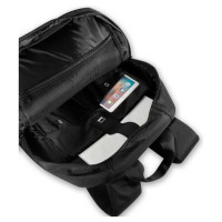 BMW Carbon&Leather Tricolor backpack for a 16" laptop - black