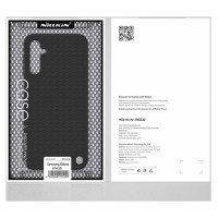Nillkin Textured Case Case for Samsung Galaxy A14 5G / Galaxy A14 Reinforced Nylon Cover Black