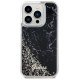 Guess GUHCP14LLCSGSGK iPhone 14 Pro 6.1" black/black hardcase Liquid Glitter Marble