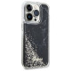 Guess GUHCP14LLCSGSGK iPhone 14 Pro 6.1" black/black hardcase Liquid Glitter Marble