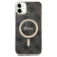 Guess GUHMN61H4STK iPhone 11 6.1" black/black hardcase 4G MagSafe