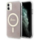 Guess GUHMN61H4STP iPhone 11 6.1" pink/pink hardcase 4G MagSafe