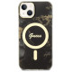 Guess GUHMP14MHTMRSK iPhone 14 Plus 6.7" black/black hardcase Golden Marble MagSafe