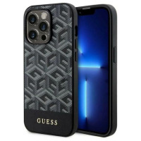 Guess GUHMP14XHGCFSEK iPhone 14 Pro Max 6.7" black/black hardcase GCube Stripes MagSafe
