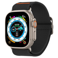 Spigen Fit Lite Ultra Strap for Apple Watch 4/5/6/7/8/9/SE/Ultra (42/44/45/49 mm) - Black