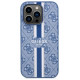 Guess GUHMP14LP4RPSB iPhone 14 Pro 6.1" blue/blue hardcase 4G Printed Stripes MagSafe