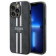 Guess GUHMP14LP4RPSK iPhone 14 Pro 6.1" black/black hardcase 4G Printed Stripes MagSafe