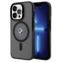 BMW Case BMW BMHMP14XDSLK iPhone 14 Pro Max 6.7" black/black hardcase Signature MagSafe
