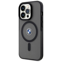 BMW Case BMW BMHMP14XDSLK iPhone 14 Pro Max 6.7" black/black hardcase Signature MagSafe