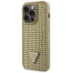 Guess GUHCP14LHDGTPD iPhone 14 Pro 6.1" gold/gold hardcase Rhinestone Triangle