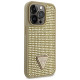 Guess GUHCP14LHDGTPD iPhone 14 Pro 6.1" gold/gold hardcase Rhinestone Triangle