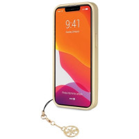 Guess 4G Charms Collection case for iPhone 14 Pro Max - gray