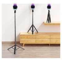 Ugreen Selfie stick / telescopic pole with stand and Bluetooth remote control 1.5m Ugreen LP586 - black