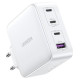 Ugreen GaN Fast Charger 3xUSB C / USB 100W PPS Ugreen CD226 - White