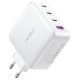 Ugreen GaN Fast Charger 3xUSB C / USB 100W PPS Ugreen CD226 - White