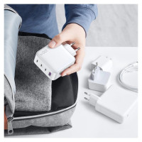 Ugreen GaN Fast Charger 3xUSB C / USB 100W PPS Ugreen CD226 - White