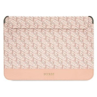 Guess GCube Stripes case for a 14" laptop - pink