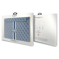 Guess 4G Printed Stripes cover for a 14" laptop - blue