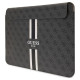 Guess 4G Printed Stripes cover for a 16" laptop - black