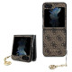 Guess 4G Charms Collection case for Samsung Galaxy Z Flip 5 - brown