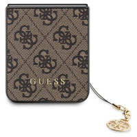 Guess 4G Charms Collection case for Samsung Galaxy Z Flip 5 - brown