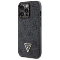 Guess GUHCP13LP4TDSCPK Case for iPhone 13 Pro / 13 - Black Crossbody 4G Metal Logo