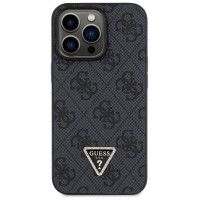 Guess GUHCP13LP4TDSCPK Case for iPhone 13 Pro / 13 - Black Crossbody 4G Metal Logo