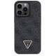 Guess GUHCP13LP4TDSCPK Case for iPhone 13 Pro / 13 - Black Crossbody 4G Metal Logo
