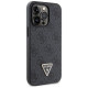 Guess GUHCP13LP4TDSCPK Case for iPhone 13 Pro / 13 - Black Crossbody 4G Metal Logo