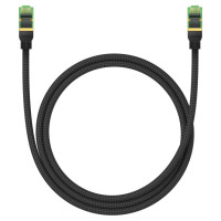 Baseus fast RJ45 cat. network cable. 8 40Gbps 1m braided black