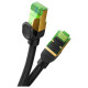Baseus fast RJ45 cat. network cable. 8 40Gbps 1m braided black