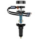 Baseus Enjoyment USB-C car charger with USB-C / Lightning 60W cable - black
