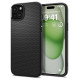 Spigen Liquid Air Case for iPhone 15 Plus - Matte Black
