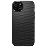 Spigen Liquid Air Case for iPhone 15 Plus - Matte Black