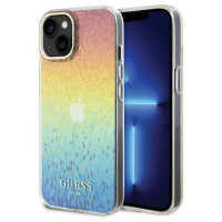 Guess IML Faceted Mirror Disco Iridescent case for iPhone 15 - multicolored