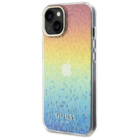 Guess IML Faceted Mirror Disco Iridescent case for iPhone 15 - multicolored