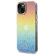 Guess IML Faceted Mirror Disco Iridescent case for iPhone 15 - multicolored