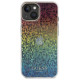 Guess IML Faceted Mirror Disco Iridescent case for iPhone 15 - multicolored