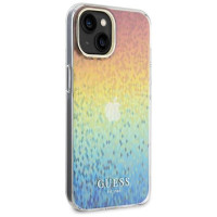 Guess IML Faceted Mirror Disco Iridescent case for iPhone 15 - multicolored