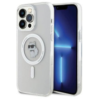 Karl Lagerfeld IML Choupette MagSafe case for iPhone 15 Pro Max - transparent